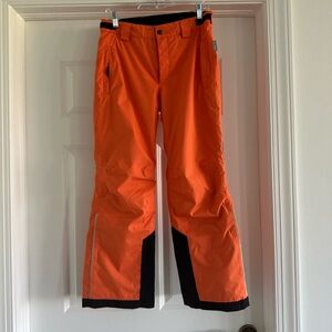 Kids Ski Pants Reima Bright Orange Ski Pants Reima  Snow Pants